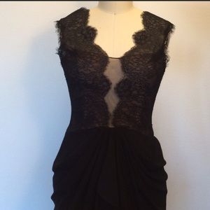 BCBG Brandy Lace Evening Gown